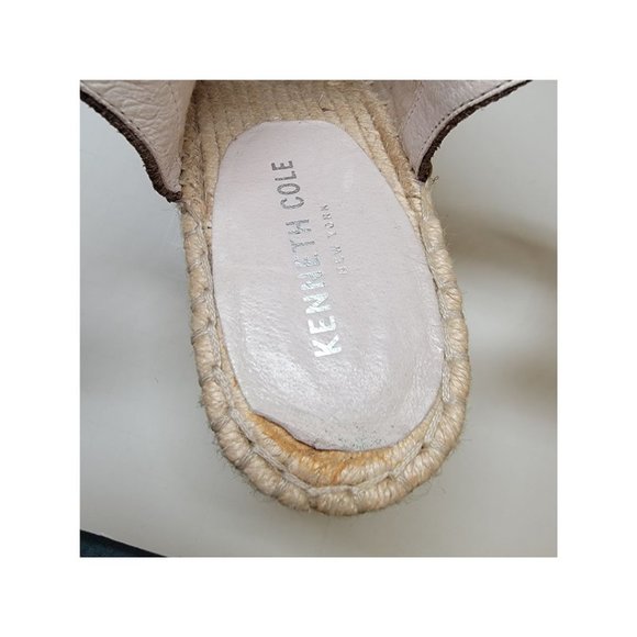 Kenneth Cole New York women' Olivia 2 Perf Espadrille Wedge Sandal  SIZE 8 - Picture 8 of 15